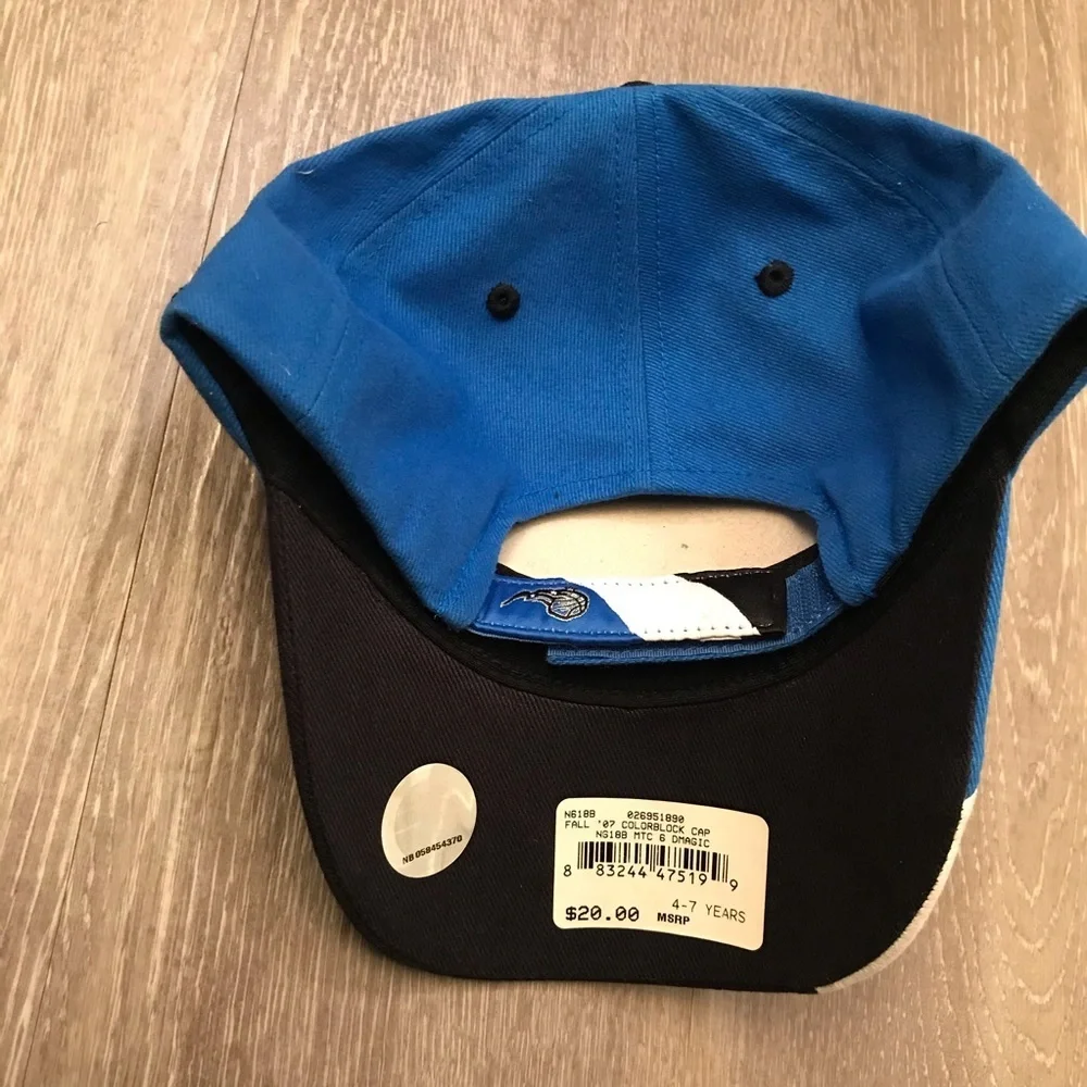 Orlando‎ Magic NBA Adidas Retro Colorblock Adjustable Strapback Hat Youth OSFA​